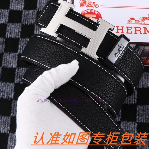 Men's belt HermesMen's leather belt is made of 100% head layer cowhide, ensuring that the 24 db866oda