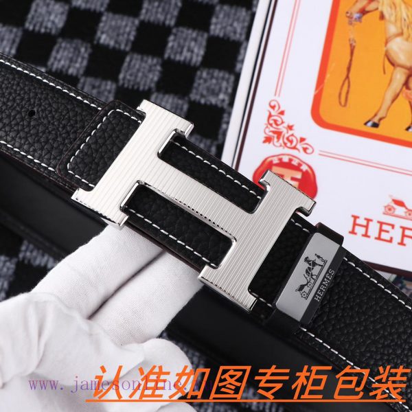 Men's belt HermesMen's leather belt is made of 100% head layer cowhide, ensuring that the 24 z1lkaz95 - Image 8