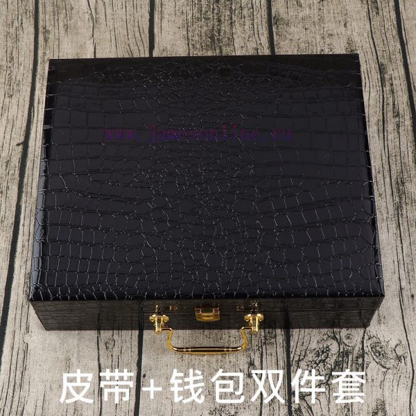 LV. Yilu Weideng Double Piece SetWooden box, belt+wallet, two-piece setGrade: Imported 100% x1xjj0az - Image 10
