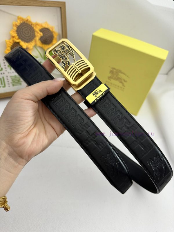 Burberry automatic beltMaterial: Leather Belt with 100% Head Layer. The leather belt is guar 29fuzouk - Image 12