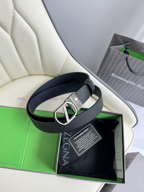 Zegna double-sided original imported top layer cowhide, double-sided use, vacuum electroplat 2raym3g3