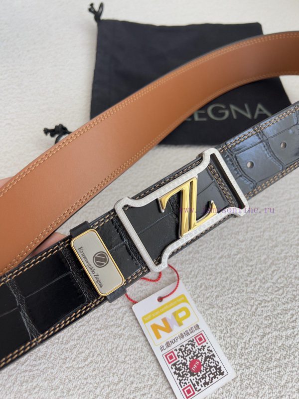 Jenny Ermenegido Zelma. Belt and beltPure steel material buckle, top layer cowhide buckle wi 7w4cirpa - Image 5