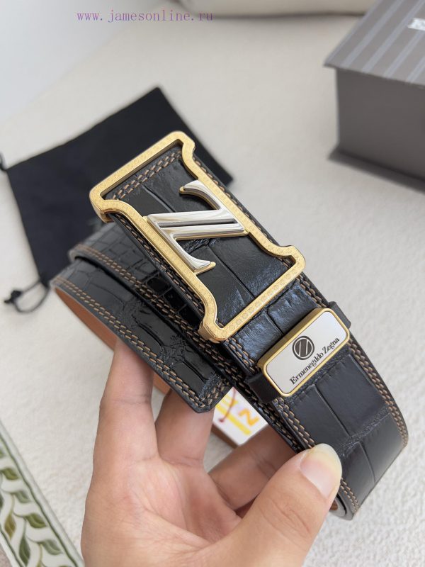 Jenny Ermenegido Zelma. Belt and beltPure steel material buckle, top layer cowhide buckle wi qxsypd9h - Image 3
