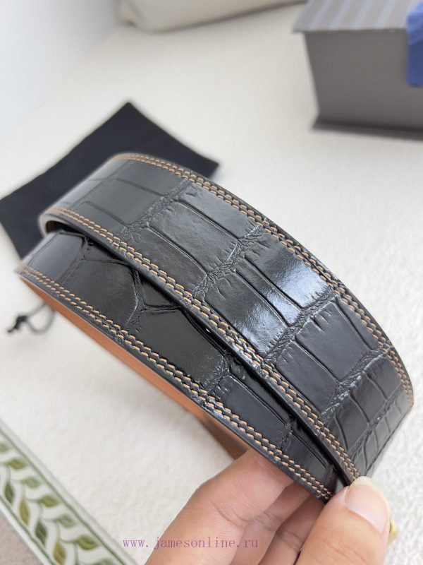Jenny Ermenegido Zelma. Belt and beltPure steel material buckle, top layer cowhide buckle wi qxsypd9h - Image 6