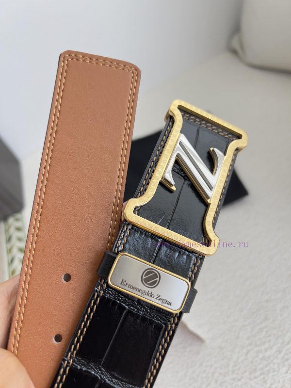 Jenny Ermenegido Zelma. Belt and beltPure steel material buckle, top layer cowhide buckle wi qxsypd9h - Image 7