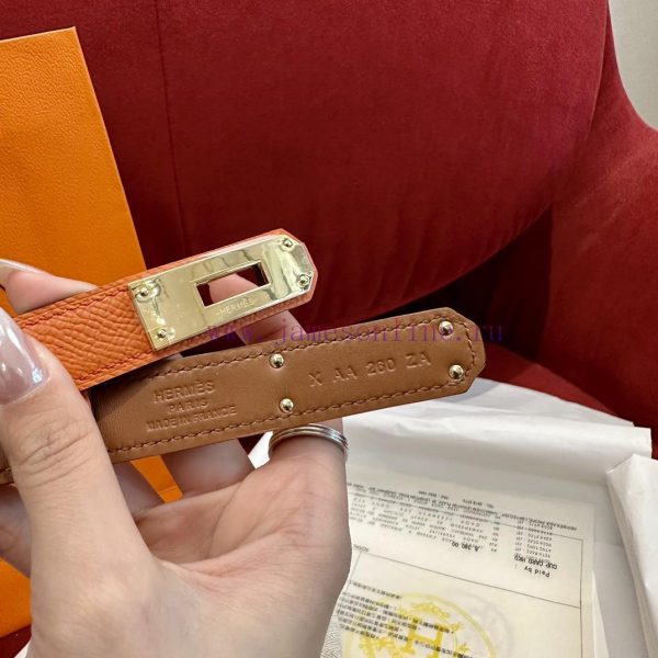Customized Hermes Women's Belt Perfect Authentic Purchasing French Customized Pure Imported 33mtz2x3 - Image 4