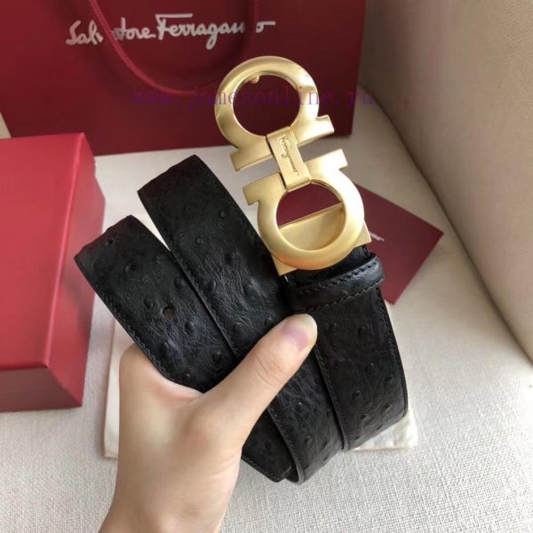 .  Paired with Ferragamo men's waist belt, with a body size of 4 3.5cm, made of imported ost lr747om5