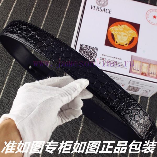 Versace Ver... sace ️ Crocodile patternIdentify and receive a punch as a giftThe material is 5d7x2eh4 - Image 8