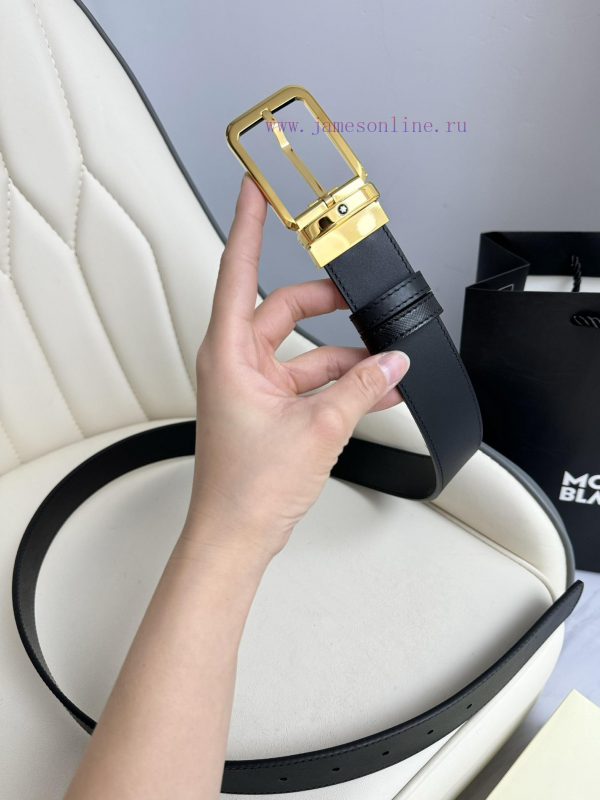 Montblanc is 3.5cm wide and features a premium needle buckle made of top layer cowhide, allo 2as3th6t