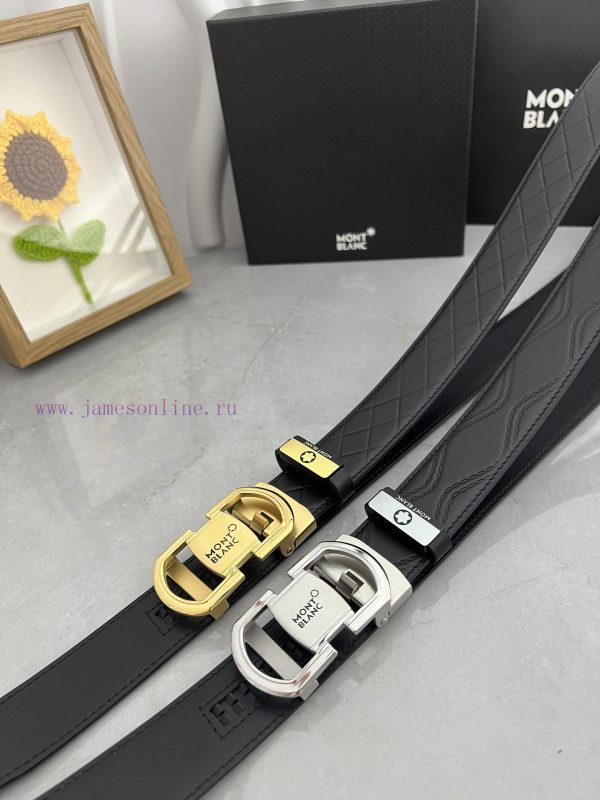 Montblanc Automatic BeltMaterial: Leather Belt with 100% Head Layer. The leather belt is gua 6u2h2cka