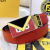 Belt FENDI Fendi Reproduction-The waistband is made of 100% imported original cowhide, ensur 7oaipeea