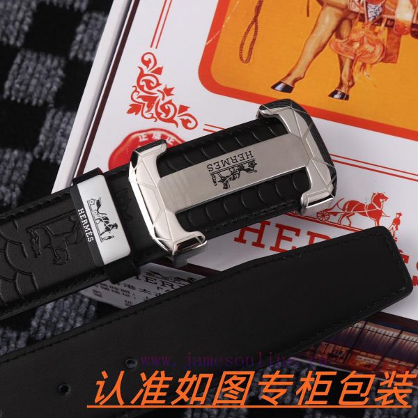 Men's belt HermesMen's leather belt is made of 100% head layer cowhide, ensuring that the 24 nl7iagt3 - Image 10